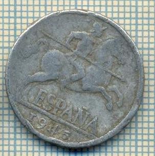 10607 MONEDA- SPANIA - 10 CENTIMOS -anul 1945 -STAREA CARE SE VEDE foto
