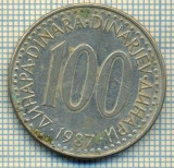 10669 MONEDA- YUGOSLAVIA - 100 DINARA -anul 1987 -STAREA CARE SE VEDE, Europa