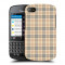 Husa BlackBerry Q10 Silicon Gel Tpu Model Burberry Pattern