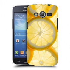Husa Samsung Galaxy Core 4G LTE G386F Silicon Gel Tpu Model Lemons foto