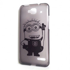 Husa Orange Hiro Silicon Gel Tpu Model Minion Idea Gri foto