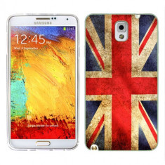 Husa Samsung Galaxy Note 3 N9000 N9005 Silicon Gel Tpu Model UK Flag foto