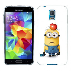 Husa Samsung Galaxy S5 G900 G901 Plus G903 Neo Silicon Gel Tpu Model Minions foto