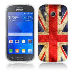 Husa Samsung Galaxy Ace 4 G357 Silicon Gel Tpu Model UK Flag foto