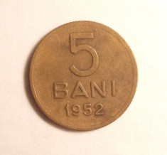 5 BANI 1952 foto