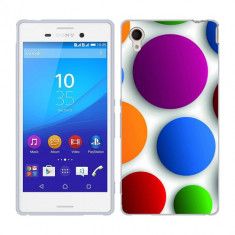 Husa SONY Xperia M4 Aqua Silicon Gel Tpu Model Buline Colorate foto