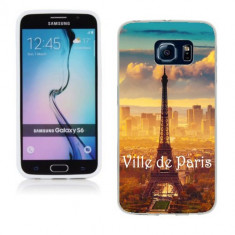 Husa Samsung Galaxy S6 G920 Silicon Gel Tpu Model Paris foto