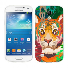 Husa Samsung Galaxy S4 Mini i9190 i9195 Silicon Gel Tpu Model Desen Tigru foto