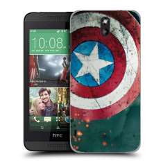 Husa HTC Desire 610 Silicon Gel Tpu Model Captain America foto