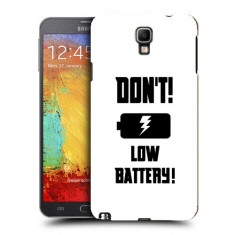 Husa Samsung Galaxy Note 3 Neo N7505 Silicon Gel Tpu Model Low Battery foto