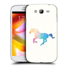 Husa Samsung Galaxy Grand Neo i9060 i9080 i9082 Silicon Gel Tpu Model Abstract Horse foto