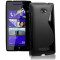 Husa HTC Windows Phone 8X Silicon Gel TPU S-Line Neagra