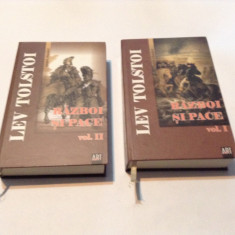 RAZBOI SI PACE - L. N. Tolstoi -2 VOL ,RF1/4