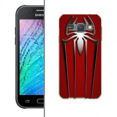 Husa Samsung Galaxy J1 J100 Silicon Gel Tpu Model Spiderman foto