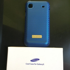 Husa Samsung Galaxy S i9000 Cool Vent Originala Albastra foto