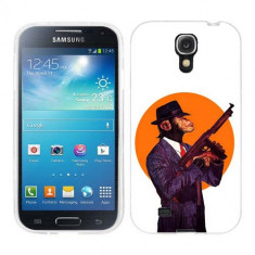 Husa Samsung Galaxy S4 i9500 i9505 Silicon Gel Tpu Model Mafia Monkey foto