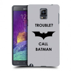 Husa Samsung Galaxy Note 4 N910 Silicon Gel Tpu Model Batman foto