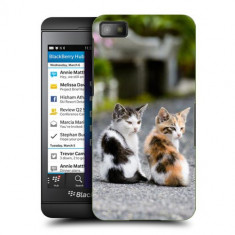 Husa BlackBerry Z10 Silicon Gel Tpu Model Kitties foto