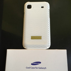 Husa Samsung Galaxy S i9000 Cool Vent Originala Alba foto