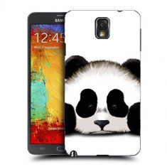 Husa Samsung Galaxy Note 3 N9000 N9005 Silicon Gel Tpu Model Panda Trist foto