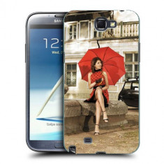 Husa Samsung Galaxy Note 2 N7100 Silicon Gel Tpu Model Women Models foto