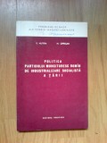 D9 Politica partidului muncitoresc roman de industrializare socialita a tarii