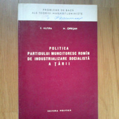 d9 Politica partidului muncitoresc roman de industrializare socialita a tarii