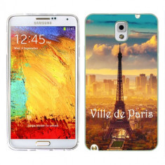 Husa Samsung Galaxy Note 3 N9000 N9005 Silicon Gel Tpu Model Paris foto