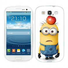 Husa Samsung Galaxy S3 i9300 i9301 S3 Neo Silicon Gel Tpu Model Minions foto