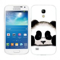 Husa Samsung Galaxy S4 Mini i9190 i9195 Silicon Gel Tpu Model Panda Trist foto