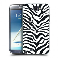 Husa Samsung Galaxy Note 2 N7100 Silicon Gel Tpu Model Animal Print Zebra foto