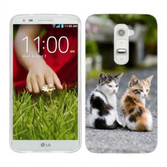 Husa LG G2 Mini Silicon Gel Tpu Model Kitties foto