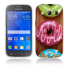 Husa Samsung Galaxy Ace 4 G357 Silicon Gel Tpu Model Donuts Colorate foto