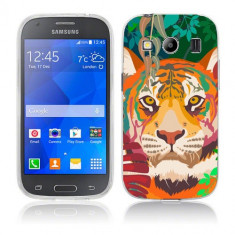 Husa Samsung Galaxy Ace 4 G357 Silicon Gel Tpu Model Desen Tigru foto