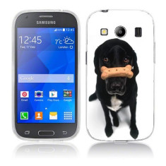 Husa Samsung Galaxy Ace 4 G357 Silicon Gel Tpu Model Black Puppy foto