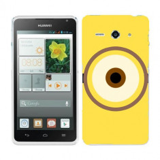 Husa Huawei Ascend Y530 Silicon Gel Tpu Model Big Eye Minion foto