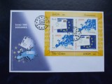 ROMANIA 2008 &ndash; EUROPA SCRISOAREA, FDC bloc de 2 serii (7)