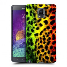 Husa Samsung Galaxy Note 4 N910 Silicon Gel Tpu Model Animal Print Color foto
