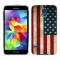 Husa Samsung Galaxy S5 G900 G901 Plus G903 Neo Silicon Gel Tpu Model USA Flag