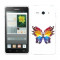 Husa Huawei Ascend Y530 Silicon Gel Tpu Model Abstract Butterfly