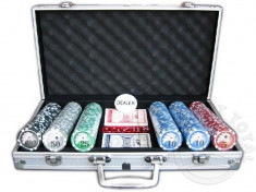 Set poker 300 piese,valiza metal ! foto