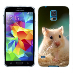 Husa Samsung Galaxy S5 G900 G901 Plus G903 Neo Silicon Gel Tpu Model Hamster foto