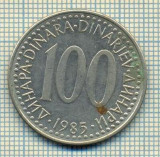 10668 MONEDA- YUGOSLAVIA - 100 DINARA -anul 1985 -STAREA CARE SE VEDE