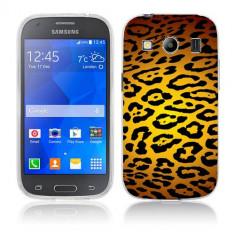Husa Samsung Galaxy Ace 4 G357 Silicon Gel Tpu Model Animal Print Leopard foto