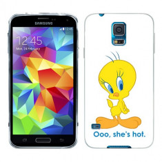Husa Samsung Galaxy S5 G900 G901 Plus G903 Neo Silicon Gel Tpu Model Tweety foto