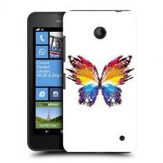 Husa Nokia Lumia 635 630 Silicon Gel Tpu Model Abstract Butterfly foto