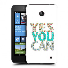 Husa Nokia Lumia 635 630 Silicon Gel Tpu Model Yes You Can foto
