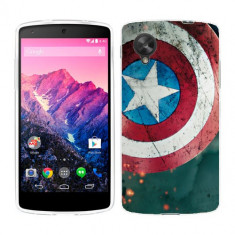 Husa LG Nexus 5 Silicon Gel Tpu Model Captain America foto