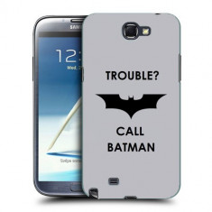 Husa Samsung Galaxy Note 2 N7100 Silicon Gel Tpu Model Batman foto