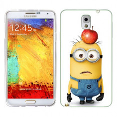 Husa Samsung Galaxy Note 3 N9000 N9005 Silicon Gel Tpu Model Minions foto